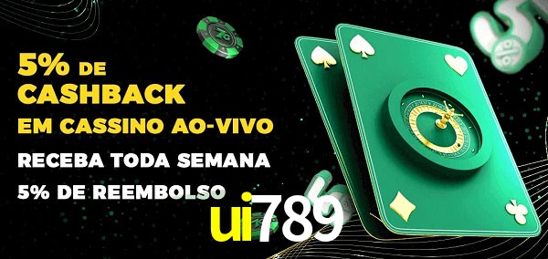 Promoções do cassino ao Vivo ui789